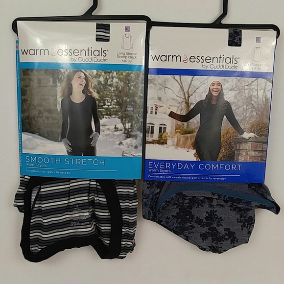 cuddl duds warm essentials smooth stretch
